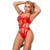 SUBBLIME - 954468 BODY SEXY CALADO CON LAZO ROJO S/M