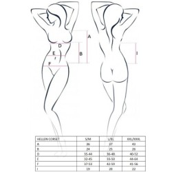 PASSION - WOMAN HELLEN CORSET NEGRO TALLA L/XL
