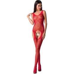 PASSION - WOMAN BS061 BODYSTOCKING ROJO TALLA ÚNICA