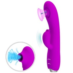 PRETTY LOVE - REGINA VIBRADOR-ONDAS ESTIMULADORAS RECARGABLE MORADO