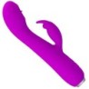 PRETTY LOVE - RACHEL VIBRADOR RECARGABLE CON ONDAS ESTIMULADORAS MORADO