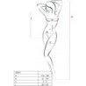 PASSION - BS094 BODYSTOCKING ROJO TALLA ÚNICA