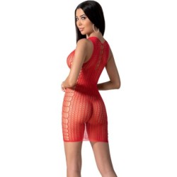 PASSION - BS097 BODYSTOCKING ROJO TALLA ÚNICA