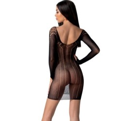 PASSION - BS101 BODYSTOCKING NEGRO TALLA ÚNICA