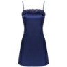 LIVCO CORSETTI FASHION - JACQUELINE LC 90249 BATA + CAMISA + PANTY AZUL MARINO L/XL