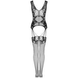 LIVCO CORSETTI FASHION - JULOVE BODYSTOCKING NEGRO TALLA ÚNICA