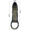 BAILE - FUNDA EXTENSORA PENE CON STRAP PARA TESTÍCULOS 11.5 CM