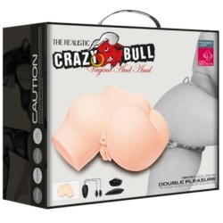 CRAZY BULL - TRASERO CON VAGINA Y ANO REALÍSTICOS Y VIBRACIÓN