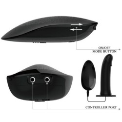 PRETTY LOVE - VITO STRAP ON CON DILDO HUECO Y VIBRACIÓN 17.3 CM