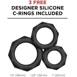 PDX ELITE - STROKER REALÍSTICO GARGANTA PROFUNDA CON VIBRACIÓN