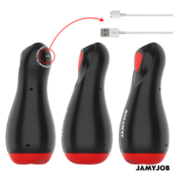 JAMYJOB - CORE-X MASTURBADOR AUTOMTICO 5 MODOS ONDAS ESTIMULADORAS Y VIBRACIÓN