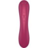 SATISFYER - CURVE TRINITY 1 AIR PULSE VIBRATION ROJO