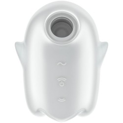 SATISFYER - GLOWING GHOST AIR PULSE & VIBRADOR BLANCO