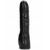 ALL BLACK - DILDO NEGRO REALÍSTICO 20 CM