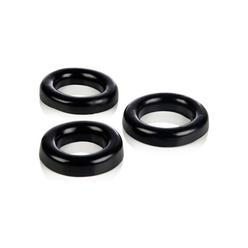 CALEXOTICS - COLT SET 3 ANILLOS PENE Y TESTÍCULOS