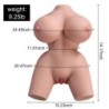 XISE - FRIEDA TORSO REALÍSTICO FEMENINO CON VIBRACIÓN 36 CM