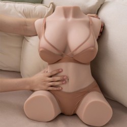 XISE - DANIA THRUSTING TORSO REALÍSTICO CON VIBRACIÓN FEMENINO 52 CM