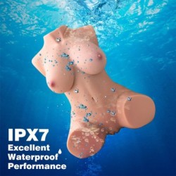 XISE - DANIA THRUSTING TORSO REALÍSTICO CON VIBRACIÓN FEMENINO 52 CM