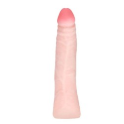 BAILE - DILDO SILICONA TACTO PIEL REALÍSTICO 19 CM COLOR CAJA ALEATORIO