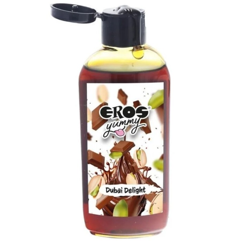 EROS - LUBRICANTE YUMMY DUBAI DELIGHT PISTACHO Y CHOCOLATE 100 ML