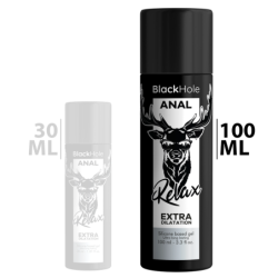 BLACK HOLE - BASE SILICONA CONCENTRADA DILATACIÓN ANAL 100 ML