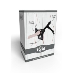 GET REAL - STRAP-ON PLEASURE HARNÉS NEGRO