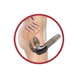 FETISH FANTASY SERIES - SERIES STRAPLESS ARNÉS SIN CUERDAS CON ESTIMULADOR ANAL