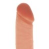 GET REAL - DILDO SILICONA 20,5 CM CON TESTÍCULOS NATURAL