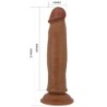 PRETTY LOVE - KEON DILDO REALÍSTICO 21 CM MULATO