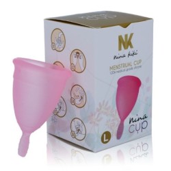 NINA KIKÍ - COPA MENSTRUAL ROSA - TALLA L