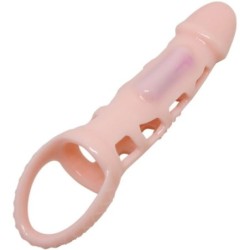 PRETTY LOVE - HARRISON FUNDA EXTENSORA PENE CON VIBRACIÓN Y STRAP 13.5 CM