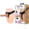 PRETTY LOVE - HARNESS BRIEFS ARNÉS UNIVERSAL CON DILDO JERRY 21.8 CM NATURAL