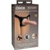 KING COCK - ÉLITE ARNÉS AJUSTABLE PARA PRINCIPIANTES CON DILDO 15.2 CM