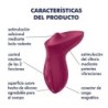 SATISFYER - EXCITERRR VIBRADOR LAY-ON CLÍTORIS FUCSIA