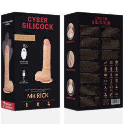 CYBER SILICOCK - REALÍSTICO CONTROL REMOTO MR RICK 20.9 CM -O- 4 CM