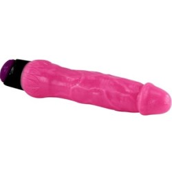 BAILE - COLORFUL SEX VIBRADOR REALÍSTICO ROSA 24 CM