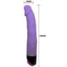 BAILE - ADOUR CLUB VIBRADOR REALÍSTICO 23 CM LILA
