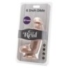 GET REAL - DILDO 12 CM CON TESTÍCULOS VIBRADOR NATURAL