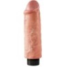 KING COCK - DILDO VIBRADOR 15.24 CM NATURAL