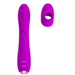 PRETTY LOVE - REGINA VIBRADOR-ONDAS ESTIMULADORAS RECARGABLE MORADO