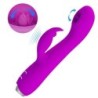 PRETTY LOVE - RACHEL VIBRADOR RECARGABLE CON ONDAS ESTIMULADORAS MORADO