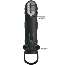 PRETTY LOVE - FUNDA SILICONA CON VIBRACIÓN 14 CM 2.0