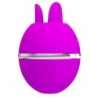 PRETTY LOVE - VIBRADOR DE SILICONA REDONDO GEMINI BALL MORADO