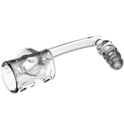 PRETTY LOVE - FUNDA PARA PENE CON PLUG ANAL TRANSPARENTE