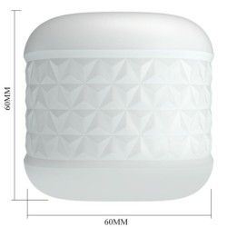 PRETTY LOVE - CRYSTLE MASTURBADOR MASCULINO BLANCO