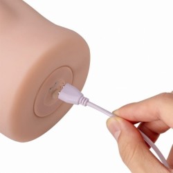 XISE - AGGIE VIBRATING MASTURBADOR VAGINA CON VIBRACIÓN