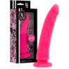 DELTA CLUB - DILDO REALISTA ROSA SILICONA MEDICA 17 CM -O- 3 CM