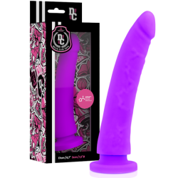 DELTA CLUB - DILDO REALISTA LILA SILICONA MEDICA 17 CM -O- 3 CM