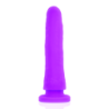 DELTA CLUB - DILDO REALISTA LILA SILICONA MEDICA 20 CM -O- 4 CM