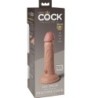 KING COCK - ÉLITE DILDO REALÍSTICO SILICONA 15.2 CM